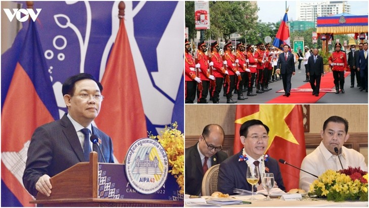 Председатель Нацсобрания Вьетнама  успешно завершил официальный визит в Камбоджу, на Филиппины и участие в АИПА-43  - ảnh 1