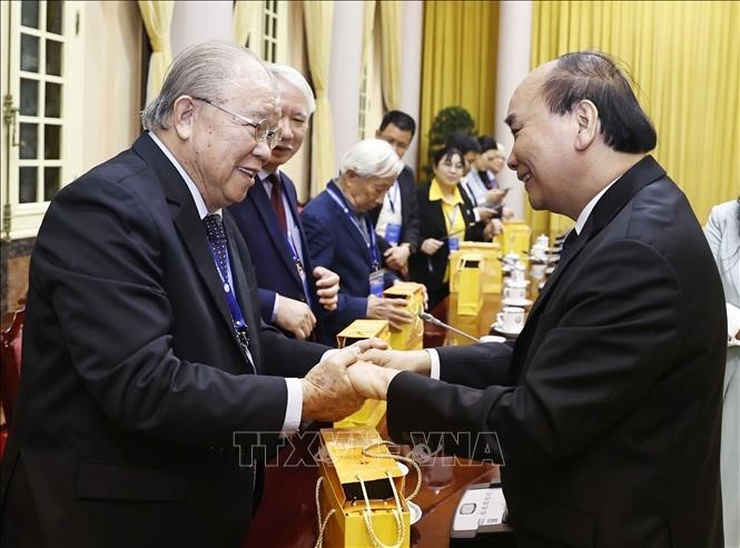 Президент Вьетнама принял делегацию учёных-экономистов АСЕАН  - ảnh 1