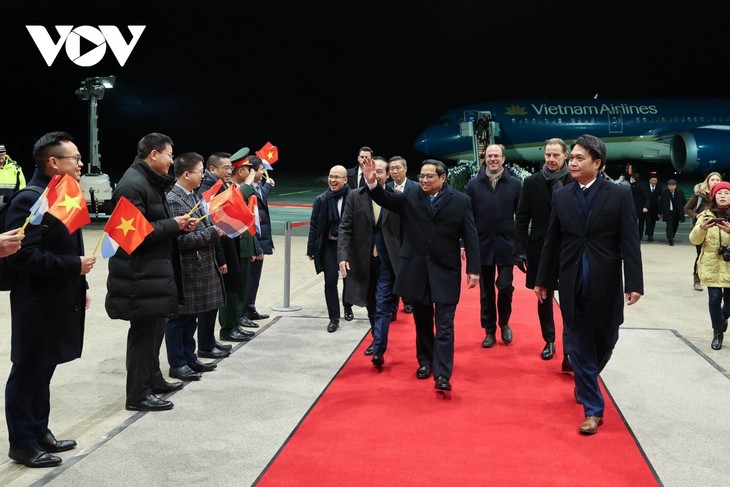 Премьер-министр Фам Минь Тинь начал официальный визит в Люксембург - ảnh 1