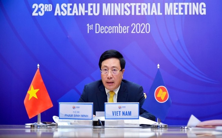Вьетнам содействует взаимовыгодному сотрудничеству АСЕАН и ЕС - ảnh 1