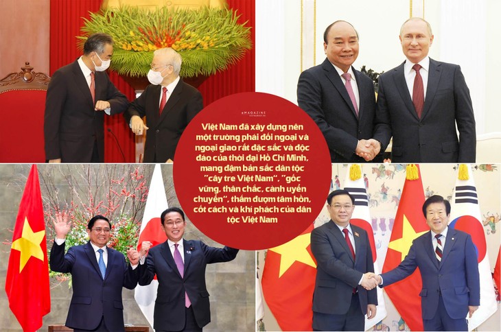 Эффективность “бамбуковой” дипломатии Вьетнама в 2022 году  - ảnh 1
