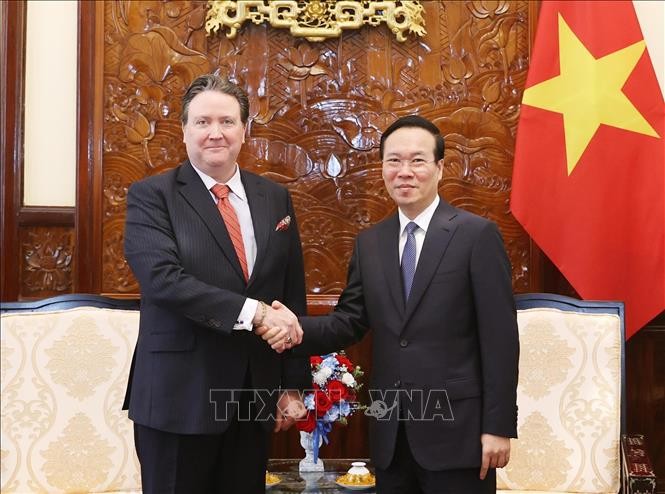 Президент Во Ван Тхыонг: США являются ведущим партнёром Вьетнама  - ảnh 1