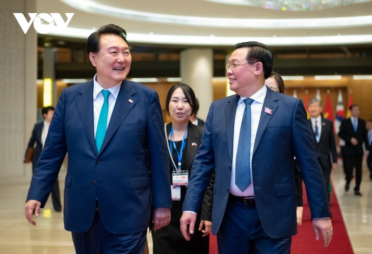 Вьетнам и РК намерены увеличить масштаб двусторонней торговли в направлении сбалансированности и устойчивости - ảnh 1
