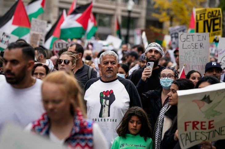 Во многих странах проходят акции протеста, призывающие к прекращению огня в секторе Газа - ảnh 1