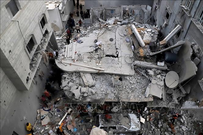Конфликт между ХАМАСом и Израилем: Испания, Ирландия, Бельгия и Мальта предложили участникам саммита ЕС призвать к прекращению огня в секторе Газа - ảnh 1