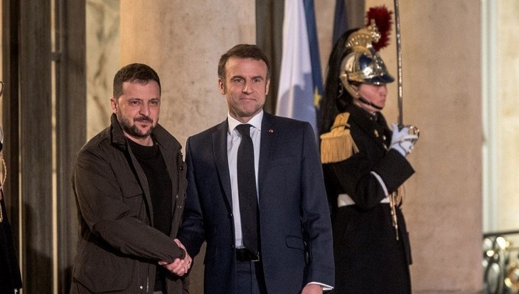 Франция организует международную конференцию по увеличению помощи Украине в начале следующей недели - ảnh 1