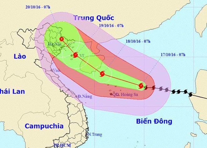 越南各地主动应对台风“莎莉嘉” - ảnh 1