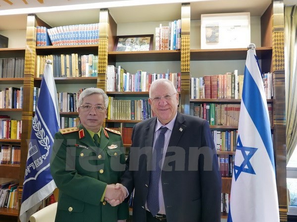 越南国防部副部长阮志咏访问以色列 - ảnh 1