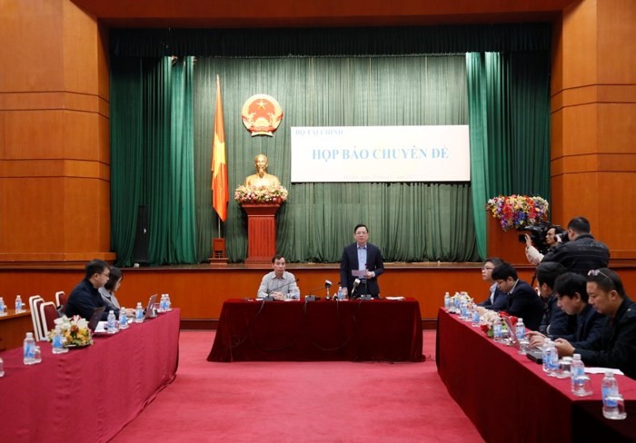 越南财政部举行记者会通报国企股份化有关信息 - ảnh 1