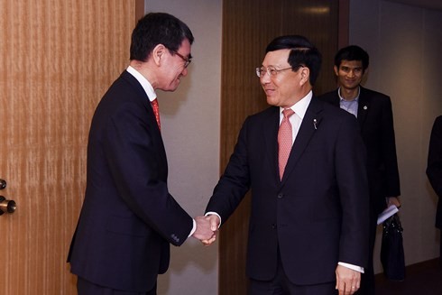 越南政府副总理范平明高度评价日本向越南发展经济社会提供的帮助 - ảnh 1