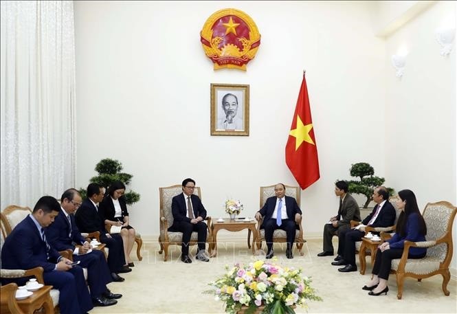 越南政府总理阮春福会见柬埔寨驻越大使波拉克 - ảnh 1