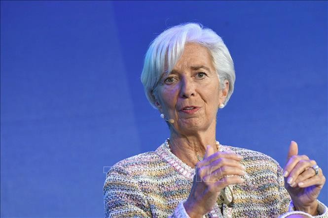 លោកស្រី Lagarde ទទួលតំណែងជាប្រធាន ECB - ảnh 1