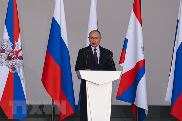 ប្រធានាធិបតីរុស្ស៊ីលោក Vladimir Putin នឹងអញ្ជើញចូលរួមវេទិកាសេដ្ឋកិច្ចបូព៌ាលើកទី៦ - ảnh 1