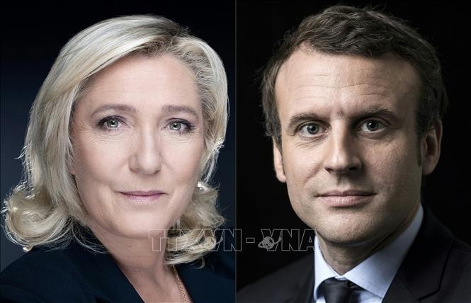 ការបោះឆ្នោតប្រធានាធិបតីបារាំងឆ្នាំ ២០២២៖ បេក្ខជនពីរនាក់គឺលោក Macron និង លោកស្រី Le Pen ឈានចូលជុំទីពីរ - ảnh 1