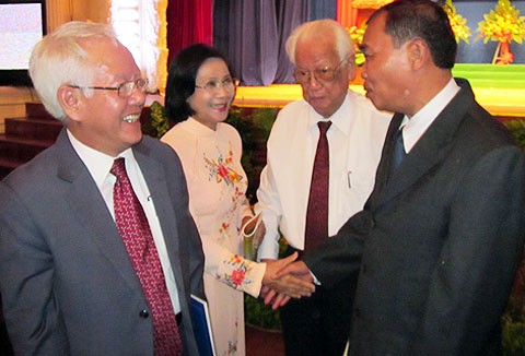 Thành phố HCM tổ chức kỷ niệm 45 năm thiết lập quan hệ ngoại giao VN-Campuchia - ảnh 1