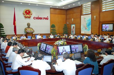 Thủ tướng Nguyễn Tấn Dũng: Đưa tín dụng tăng lên khoảng 10% là thành công - ảnh 1