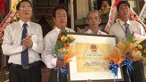 Nhà mẹ VN anh hùng Nguyễn Thị Thứ được công nhận là Di tích lịch sử văn hóa - ảnh 1