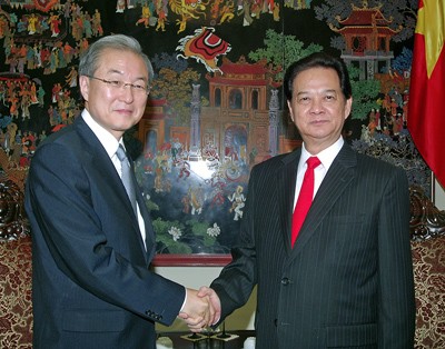 Thủ tướng Nguyễn Tấn Dũng tiếp lãnh đạo Bộ Thương mại Hàn Quốc - ảnh 1