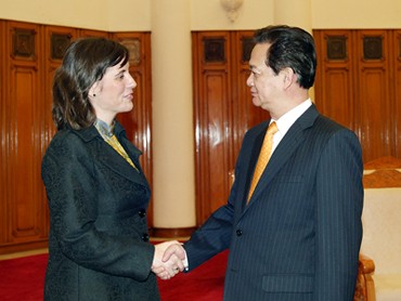 Thủ tướng Nguyễn Tấn Dũng tiếp Đại sứ Hungary - ảnh 1