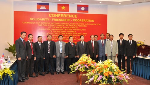 Hội nghị Ủy ban An ninh quốc phòng 3 nước Việt Nam, Lào, Campuchia - ảnh 1