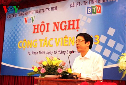 Đài Tiếng nói Việt Nam tổ chức hội nghị cộng tác viên các tỉnh miền Đông Nam Bộ - ảnh 1