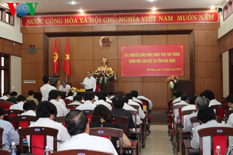 Phó Thủ tướng Nguyễn Xuân Phúc làm việc tại tỉnh Đắk Nông - ảnh 1