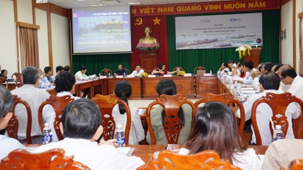 Hội thảo tham vấn dự án đập thủy điện Don Sahong trên dòng chính sông MêKong - ảnh 1