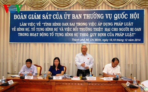 Đoàn công tác của Ủy ban Thường vụ Quốc hội làm việc tại thành phố Hồ Chí Minh  - ảnh 1