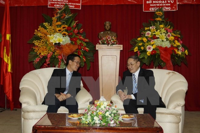 Các hoạt động chúc mừng 60 năm thành lập Đảng Nhân dân Cách mạng Lào  - ảnh 1