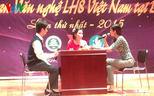 Liên hoan văn nghệ hội sinh viên Việt Nam tại Bắc Kinh, Trung Quốc - ảnh 1