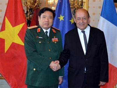 Việt Nam – Pháp tăng cường quan hệ hợp tác quốc phòng vì lợi ích của nhân dân hai nước - ảnh 1
