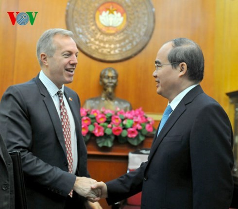 Việt Nam coi trọng thúc đẩy hợp tác sâu rộng với phía Mỹ - ảnh 1