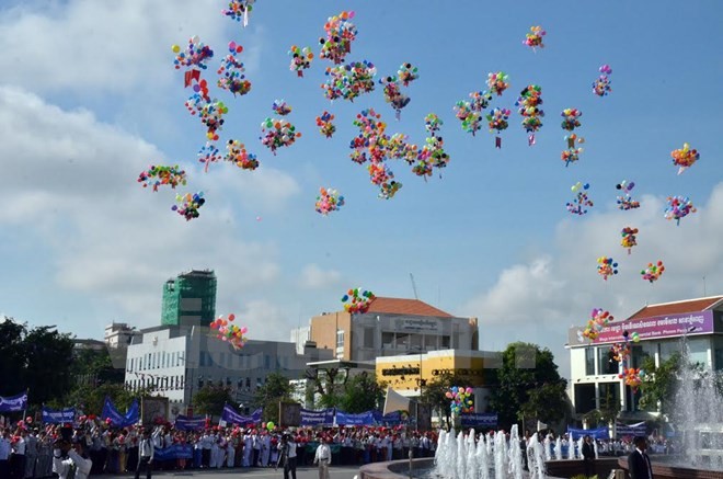 Campuchia tổ chức kỷ niệm 62 năm Ngày Độc lập  - ảnh 1