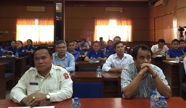 Khai giảng lớp dạy tiếng Việt tại Bộ Lao động và phúc lợi xã hội Lào - ảnh 1