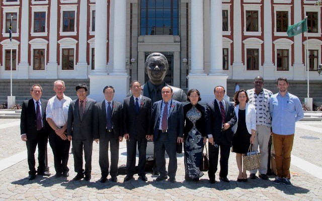 Quốc hội Việt Nam và Nam Phi thúc đẩy hợp tác về đối ngoại - ảnh 1