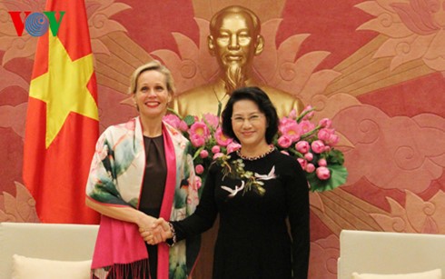 Chủ tịch Quốc hội Nguyễn Thị Kim Ngân tiếp Đại sứ Thụy Điển và Đại sứ Đan Mạch - ảnh 1