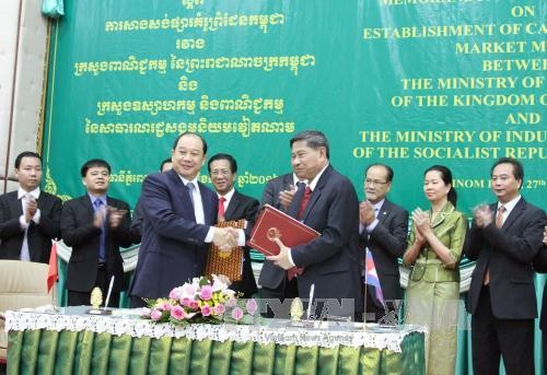 Việt Nam và Campuchia sắp triển khai dự án “Chợ kiểu mẫu biên giới Campuchia”  - ảnh 1