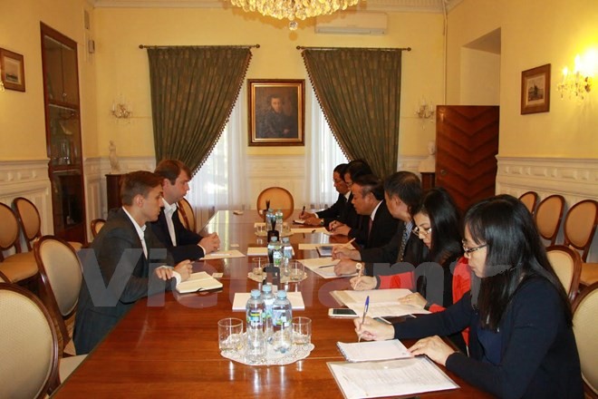 Phó Trưởng Ban thường trực Ban Tuyên giáo trung ương Mai Văn Ninh thăm và làm việc tại Liên bang Nga - ảnh 1