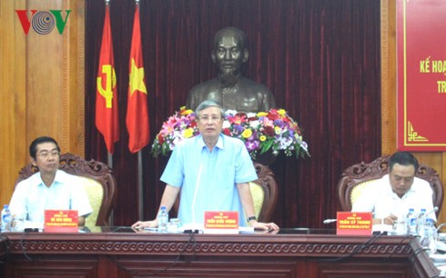 Chủ nhiệm UB Kiểm tra Trung ương chủ trì Hội nghị triển khai phòng chống tham nhũng ở Lạng Sơn - ảnh 1