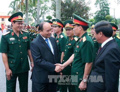 Thủ tướng Nguyễn Xuân Phúc thăm và làm việc tại Hải Phòng  - ảnh 1