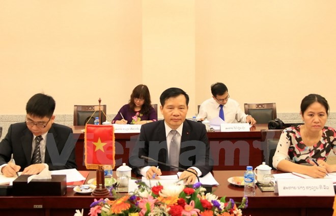 Văn phòng Trung ương Đảng Việt Nam - Lào tăng cường hợp tác - ảnh 1