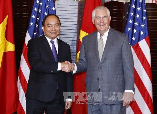 Thủ tướng Nguyễn Xuân Phúc dự chiêu đãi cấp Nhà nước của Chính quyền Hoa Kỳ - ảnh 1