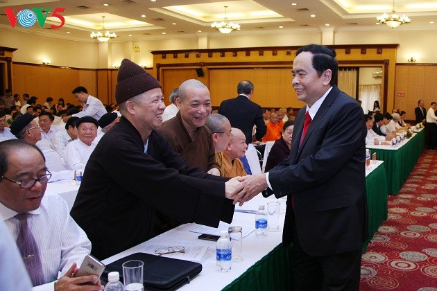 Ông Trần Thanh Mẫn được hiệp thương cử giữ chức vụ Chủ tịch Ủy ban Trung ương MTTQ Việt Nam khóa VII - ảnh 1