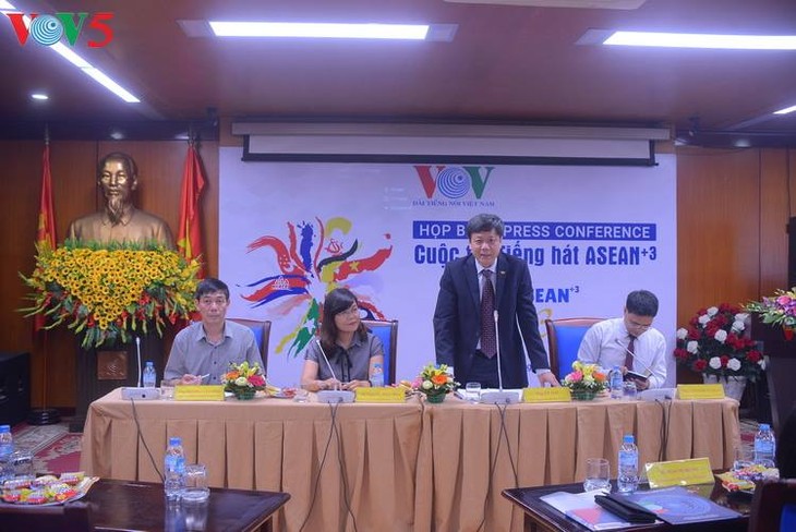 VOV tổ chức cuộc thi tiếng hát ASEAN +3 - ảnh 1