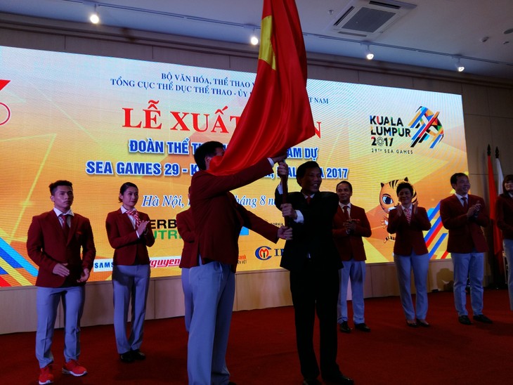 Lễ xuất quân của Đoàn thể thao Việt Nam tham dự Sea Games 29 - ảnh 2