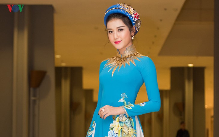 Á hậu Việt Nam Huyền My vào top 10 Hoa hậu Hoà bình thế giới 2017 - ảnh 1