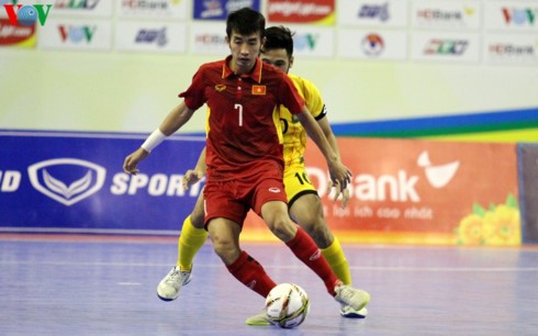 Futsal Việt Nam giành vé dự vòng chung kết Futsal châu Á 2018 - ảnh 1