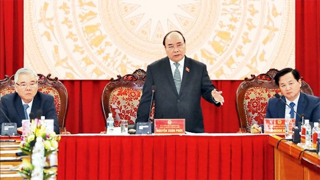 Thủ tướng Nguyễn Xuân Phúc làm việc với Thanh tra Chính phủ - ảnh 1