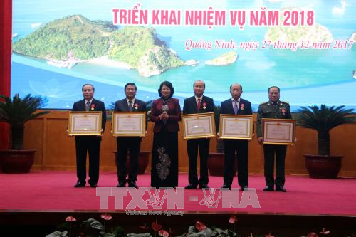 Phó Chủ tịch nước Đặng Thị Ngọc Thịnh dự Tổng kết thi đua, khen thưởng tỉnh Quảng Ninh - ảnh 2