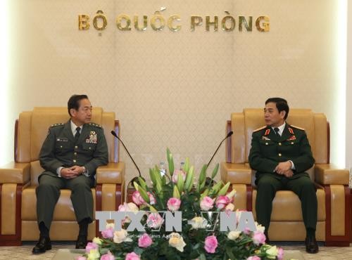 Việt Nam và Nhật Bản thúc đẩy hợp tác trong lĩnh vực quốc phòng - ảnh 1